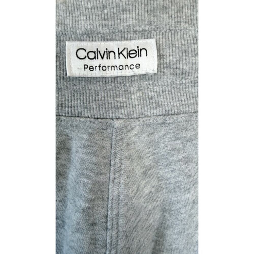 Calvin Klein Performance Gray Sweatpants Logo Joggers XL - Picture 4 of 8